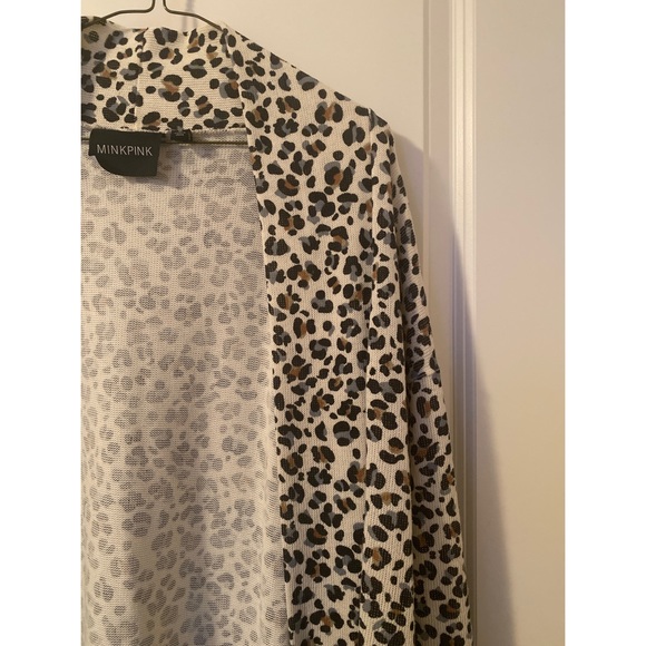 Mink Pink Cheetah Print Cardigan - Picture 3 of 6
